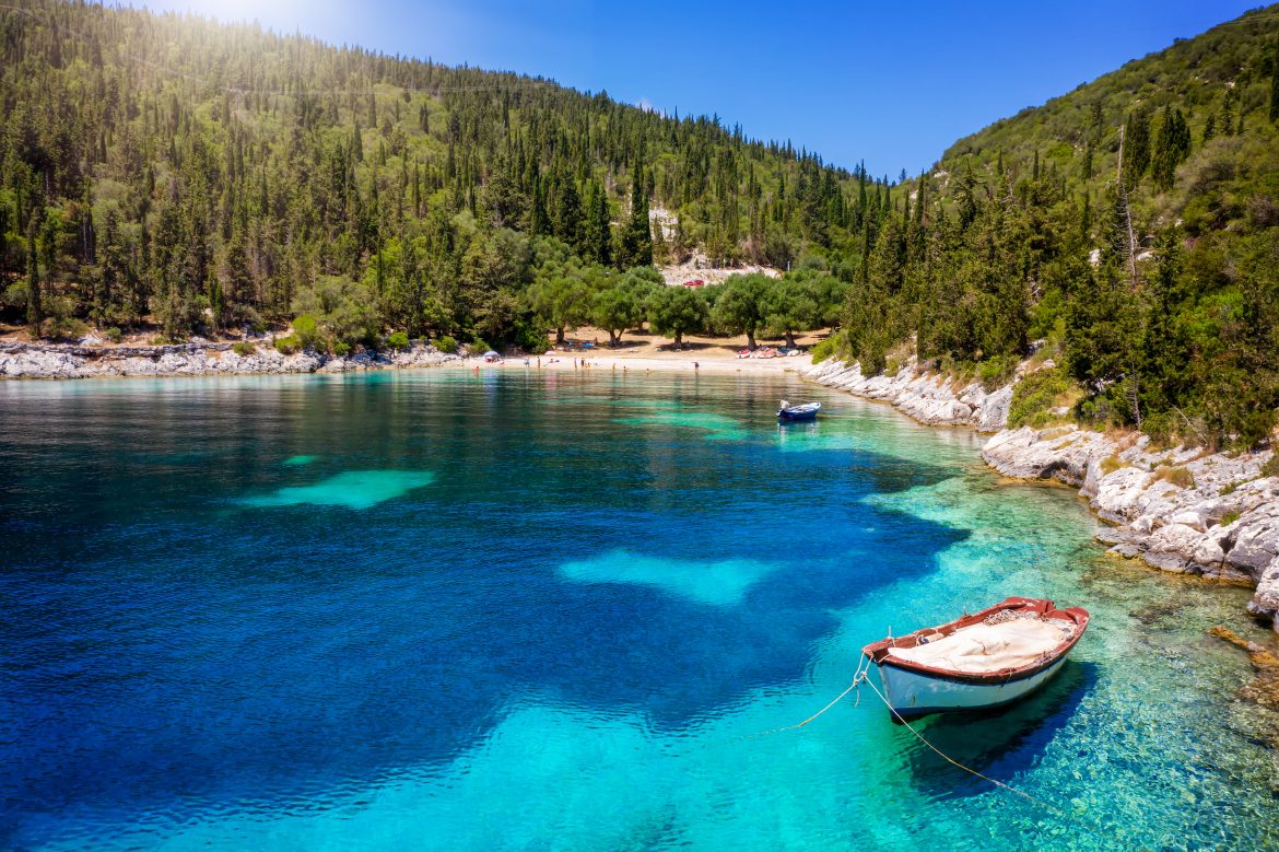 The most picturesque spots in Kefalonia, Foki Beach